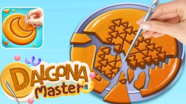 Dalgona Master: Honeycomb Cookie Challenge Game