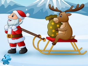 Santa Jigsaw Puzzle Game