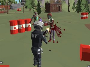 Polygon Arena Multiplayer Action Game
