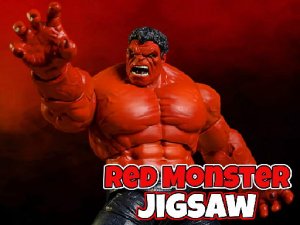 Red Monster Jigsaw Puzzle