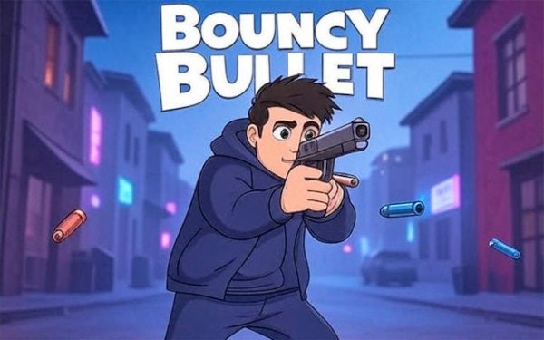Bouncy Bullet: Physics Puzzle Precision Fighter Online Game