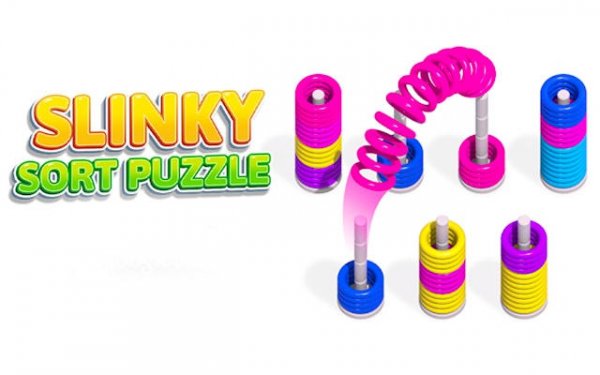 Slinky Sort Puzzle: Color Sorting Game Online