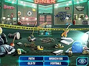Hidden Objects Crime Scene Puzzle Game