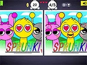 Sprunki: Difference and Sing Puzzle Game