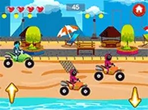 Squid Gamer Buggy Raging Racing Game