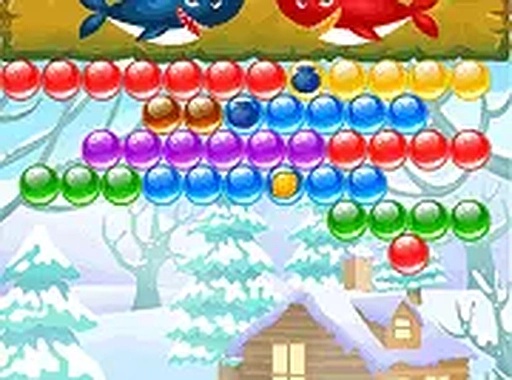 4 Seasons Bubbles Puzzle Game