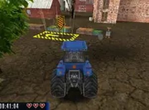 Farm Tractor Driver 3D Parking Online Game