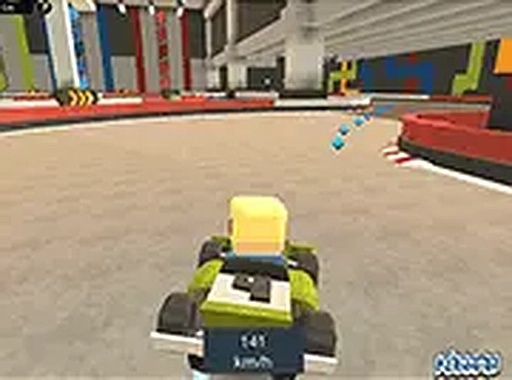 Kogama: Indoor Karting Online Racing Game