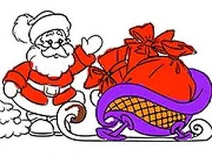 Santa Claus Coloring Online Game