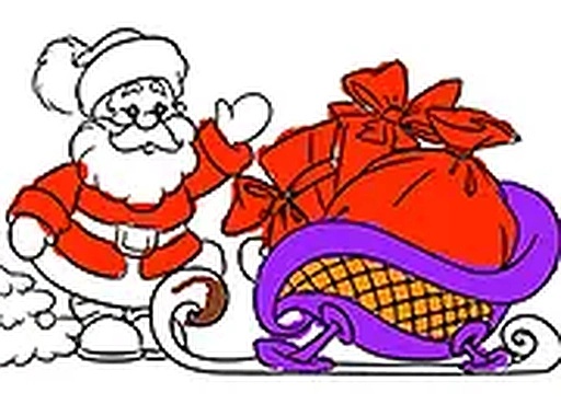 Santa Claus Coloring Online Game