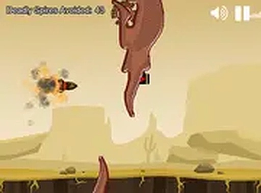 Canyon Runner Shooting Game