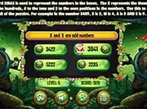 Xmas Math Online Game