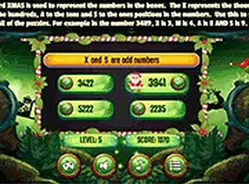 Xmas Math Online Game