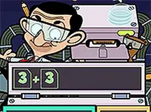 Mr Bean Petri Lab Math Puzzle Game