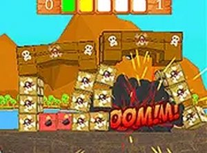 Pirate Knock Shooting Game
