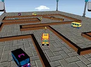 School Bus 3D Parking Online Game