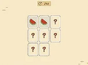 Match the Card Memory Puzzle Game