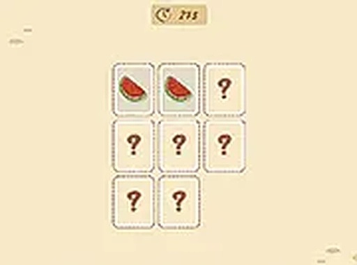 Match the Card Memory Puzzle Game