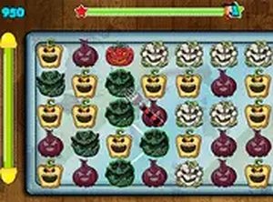Vegetable Matching: Forknite Online Puzzle Game