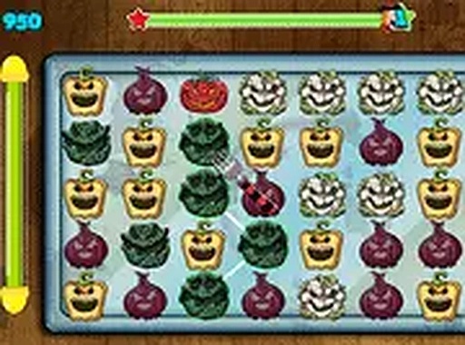 Vegetable Matching: Forknite Online Puzzle Game