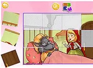 Little Red Riding Hood Puzzle Game